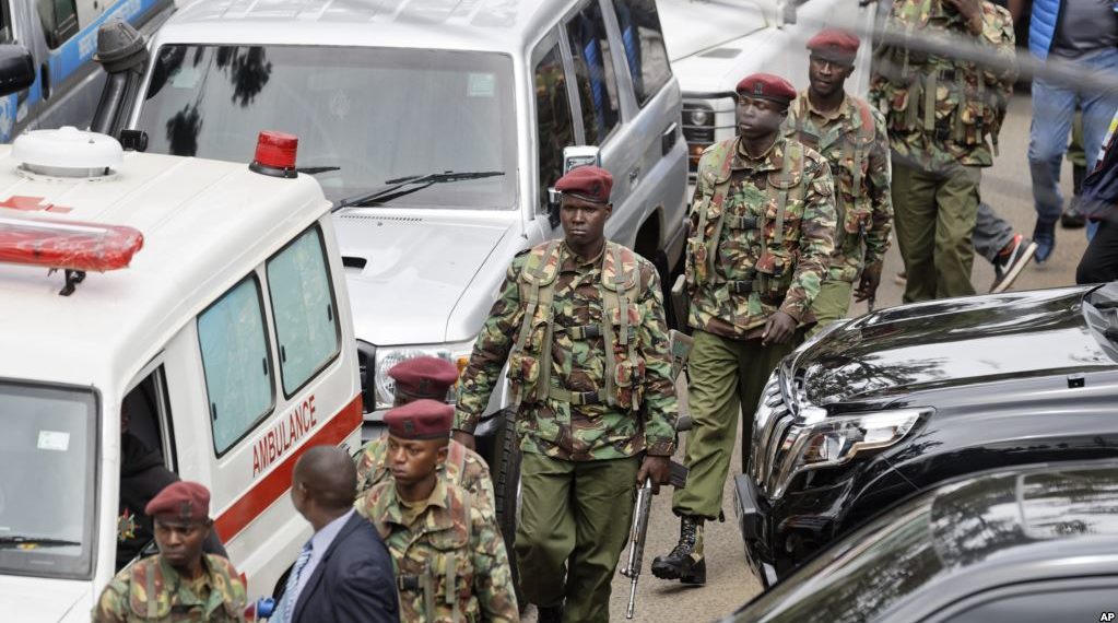 Kenya police arrest two suspects in connection with hotel attack in Nairobi