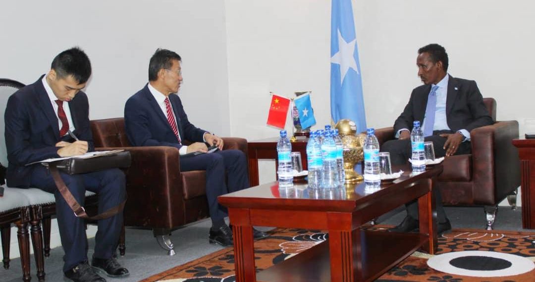 Somali FM and Chinese ambassador discuss cooperation
