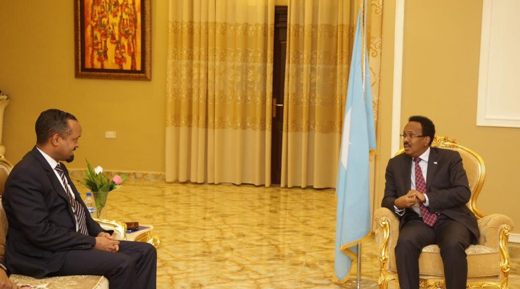 President Farmajo holds talks with Ethiopian Finance Minister in Mogadishu