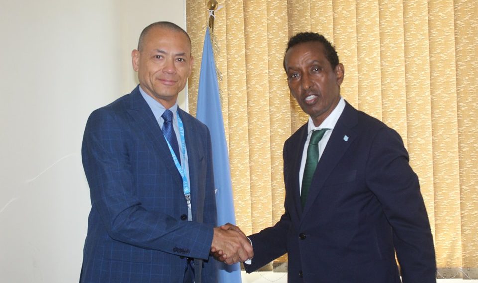Somali FM meets new country director for the World Food Program