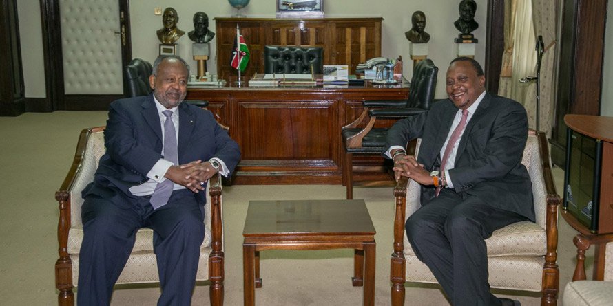 Uhuru meets Djibouti leader amid UNSC seat wrestle