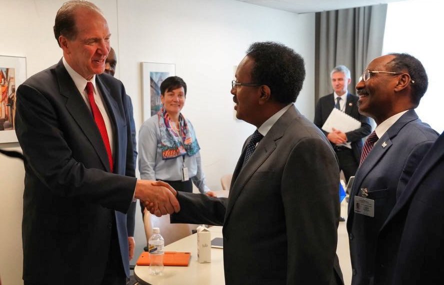 President Farmajo meets with World Bank President