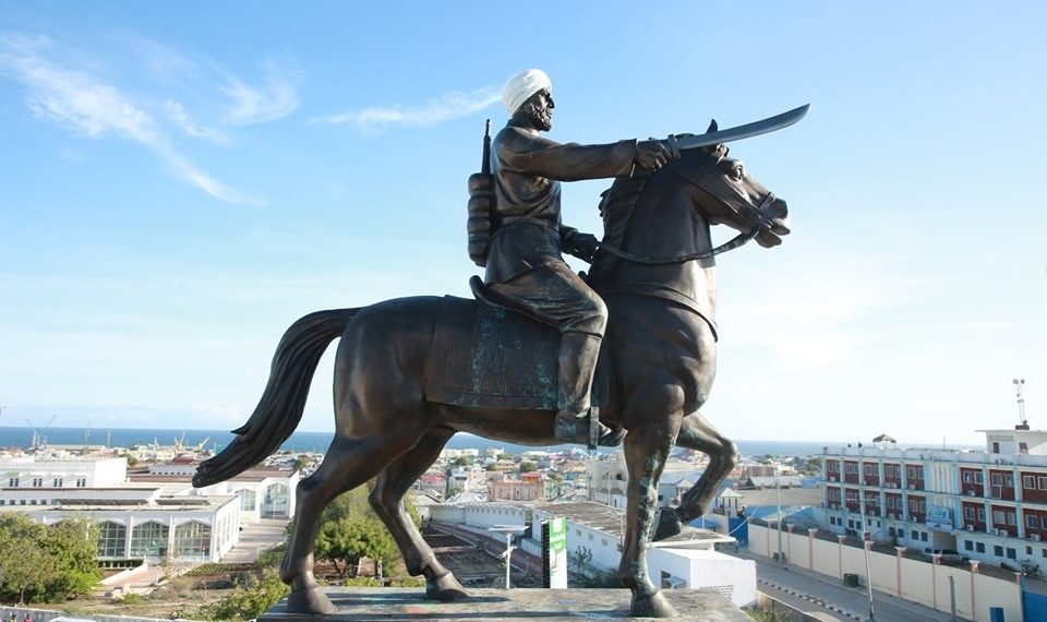 President Farmajo inaugurates national heroes statues in Mogadishu