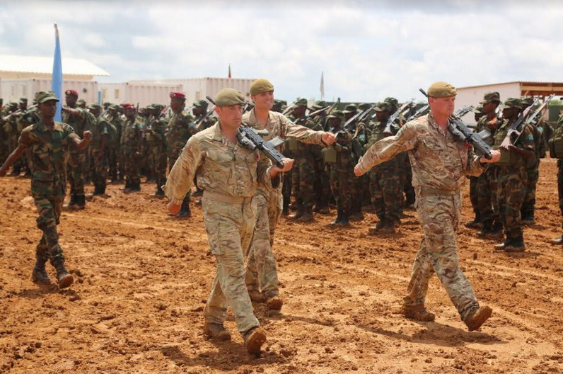 Over one hundred SNA soldiers conclude two-month training in Baidoa