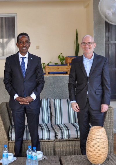 Somali FM and UN envoy discuss ways to boost bilateral cooperation