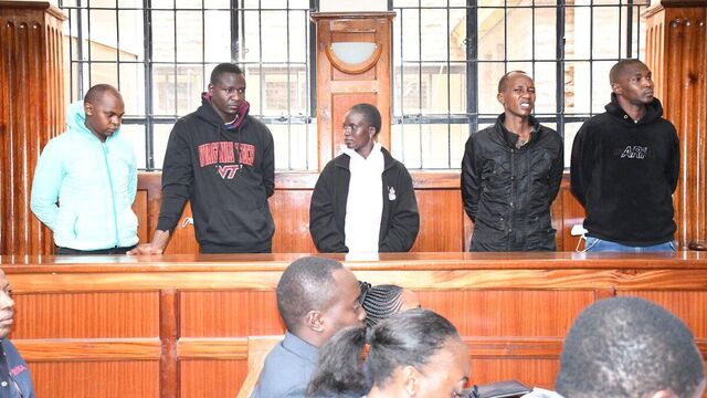 Five Kenyan policemen arraigned over jail break of suspected serial killer