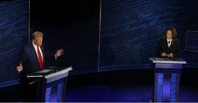 Harris rattles Trump in combative debate
