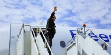 Somali president in Djibouti on official visit